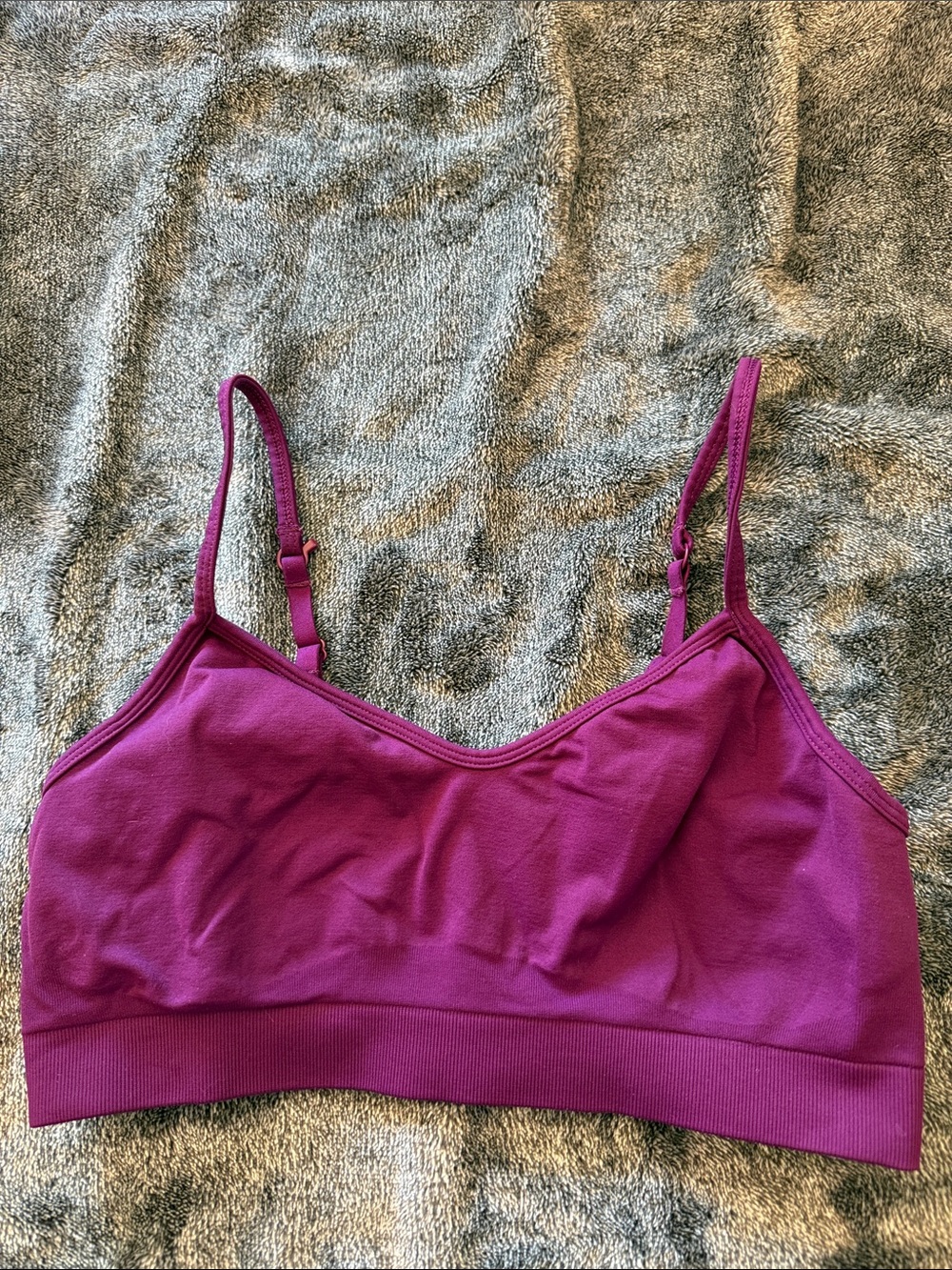 Women's Seamless Scoop Bralette - Magenta